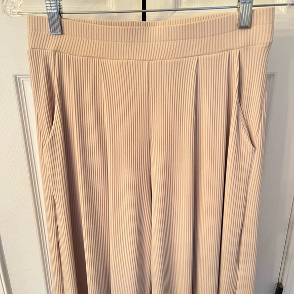 Saints & Hearts Ribbed Wide Leg Pull On Pants - Picture 8 of 10